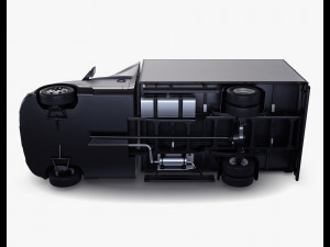 Generic Box Truck M 4 3D 模型