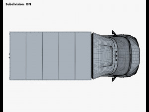 Generic Box Truck M 4 3D 模型