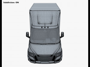 Generic Box Truck M 4 3D 模型
