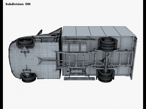 Generic Box Truck M 4 3D 模型