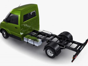 Generic Truck Chassis Frame M 2 3D Model