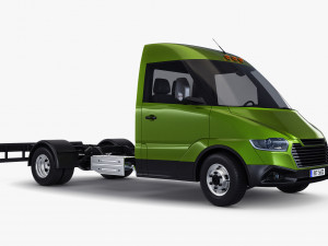 Generic Truck Chassis Frame M 2 3D Model
