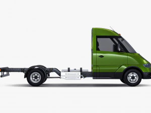 Generic Truck Chassis Frame M 2 3D Model