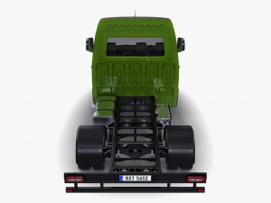 Generic Truck Chassis Frame M 2 3D Model