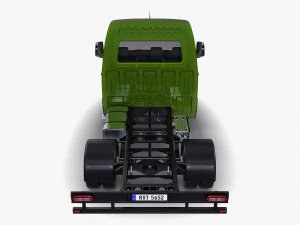 Generic Truck Chassis Frame M 2 3D Model