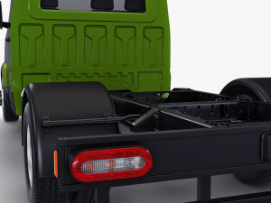 Generic Truck Chassis Frame M 2 3D Model
