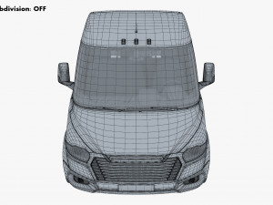 Generic Truck Chassis Frame M 2 3D Model