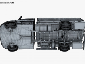 Generic Light Truck Tank M 2 3D-Modell