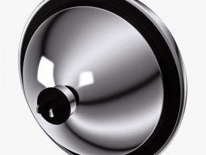 Classic Round Headlight v 2 3D 모델