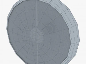 Faro rotondo classico v 2 Modello 3D