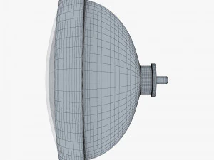 Faro rotondo classico v 2 Modello 3D