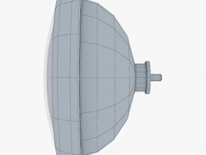 Faro rotondo classico v 2 Modello 3D