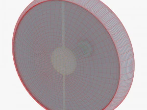 Faro rotondo classico v 2 Modello 3D