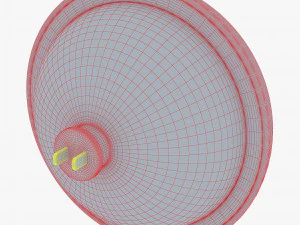 Faro rotondo classico v 2 Modello 3D