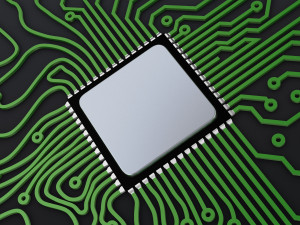 Artificial Intelligence Circuit Brain M 1 3D Model