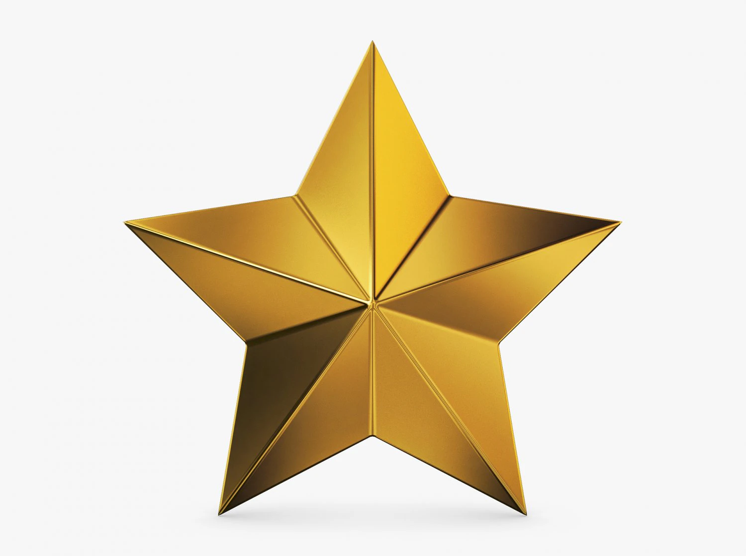 Gold Star M 1 3D Model .c4d .max .obj .3ds .fbx .stl .blend 