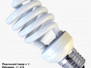 Light Bulbs E27 Collection volume 1 3D Model