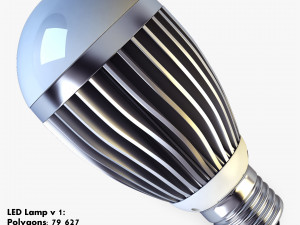 Light Bulbs E27 Collection volume 1 Modello 3D