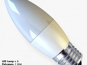 Light Bulbs E27 Collection volume 1 3D Model
