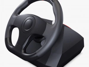Simple Steering Wheel Game Control M 1 3D Model