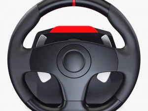 Simple Steering Wheel Game Control M 1 3D Model
