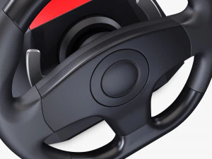 Simple Steering Wheel Game Control M 1 3D Model