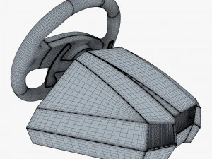 Simple Steering Wheel Game Control M 1 3D Model