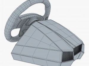 Simple Steering Wheel Game Control M 1 3D Model