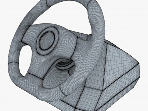 Simple Steering Wheel Game Control M 1 3D Model