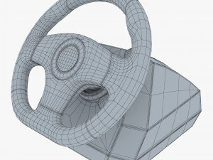 Simple Steering Wheel Game Control M 1 3D Model