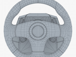 Simple Steering Wheel Game Control M 1 3D 모델