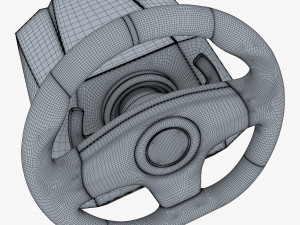 Simple Steering Wheel Game Control M 1 3D 모델