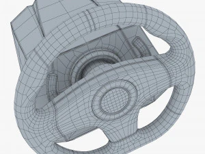 Simple Steering Wheel Game Control M 1 3D Model