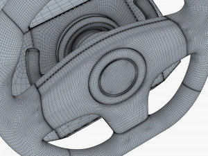 Simple Steering Wheel Game Control M 1 3D Model
