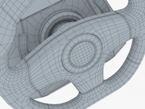 Simple Steering Wheel Game Control M 1 3D Model