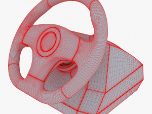 Simple Steering Wheel Game Control M 1 3D 모델