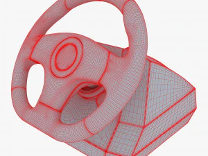 Simple Steering Wheel Game Control M 1 3D Model