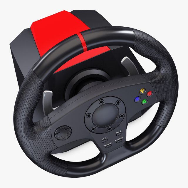 modelo 3d Volante de carreras Logitech G29 Driving Force PBR