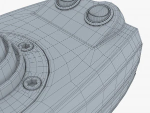 Simulator Gear Shifter M 1 3D Model