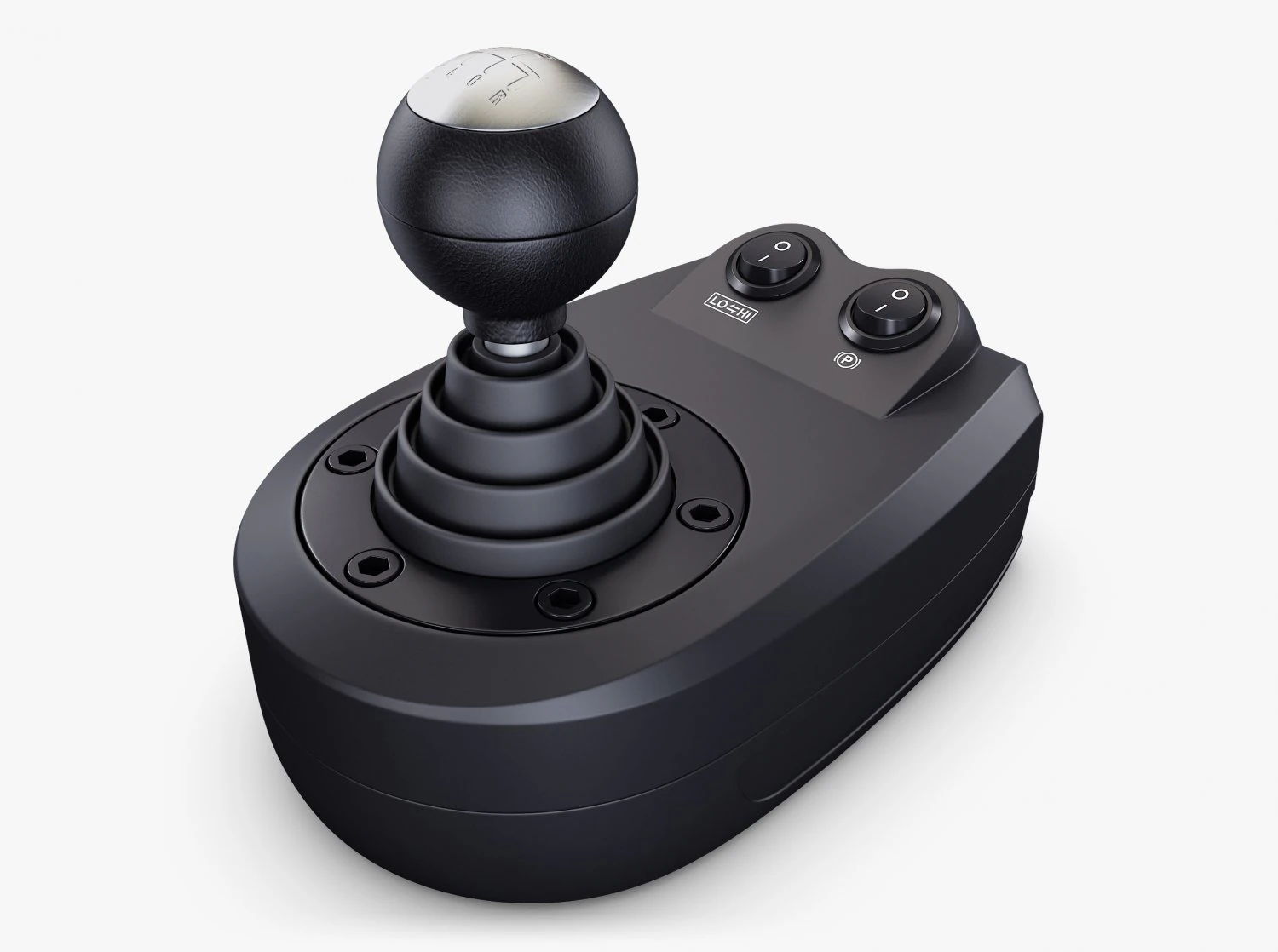 Simulator Gear Shifter M 1 3D Model .c4d .max .obj .3ds .fbx .stl .blend