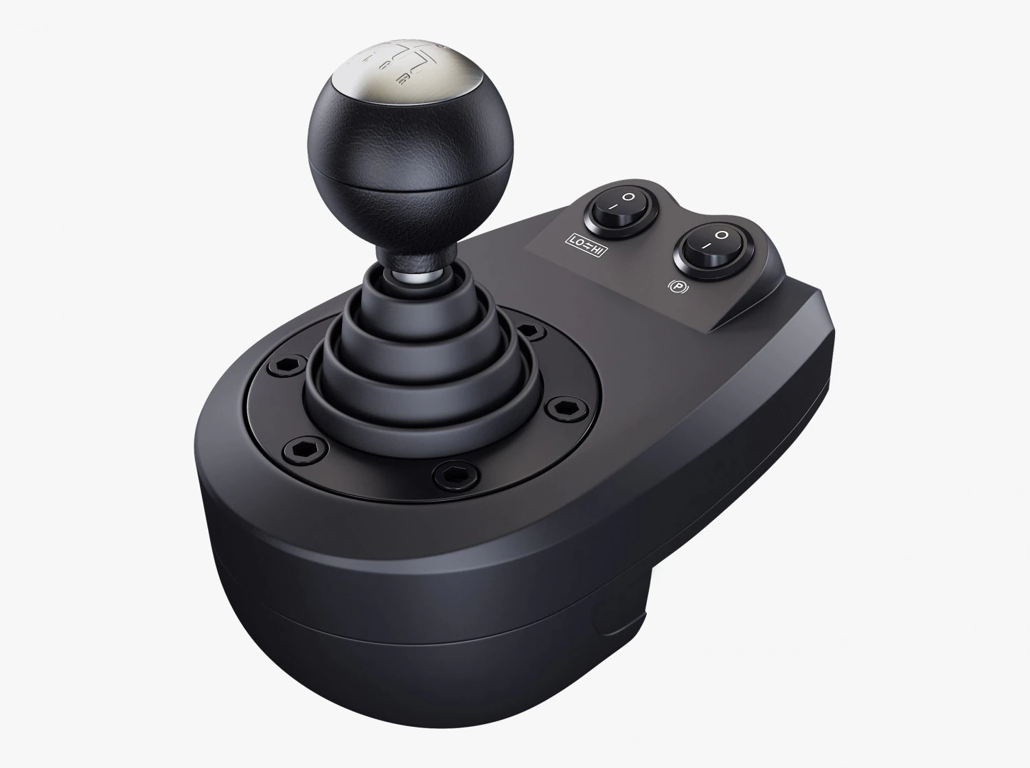 Simulator Gear Shifter M 2 3D Model .c4d .max .obj .3ds .fbx .stl .blend 