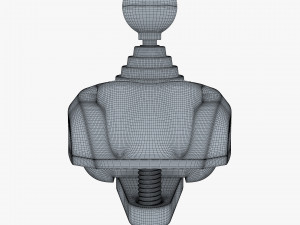 Simulator Gear Shifter M 2 3D Model