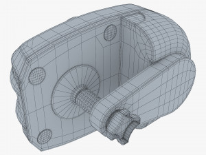 Simulator Gear Shifter M 2 3D Model