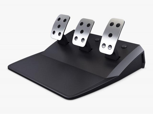 Simple Simulator Game Racing Pedals M 1 3D 模型 .c4d .max .obj .3ds .fbx .stl .blend 