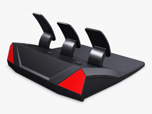 Simple Simulator Game Racing Pedals M 1 3D Model