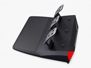 Simple Simulator Game Racing Pedals M 1 3D Model