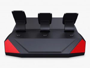 Simple Simulator Game Racing Pedals M 1 3D Model