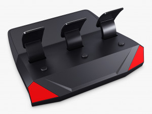 Simple Simulator Game Racing Pedals M 1 3D 模型