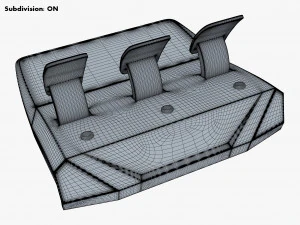Simple Simulator Game Racing Pedals M 1 3D Model