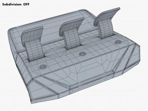 Simple Simulator Game Racing Pedals M 1 3D 模型